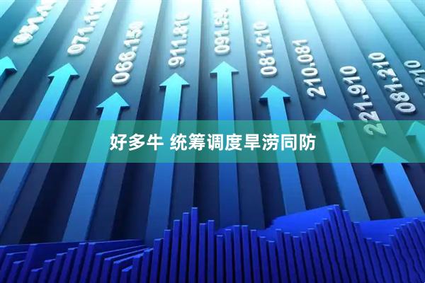 好多牛 统筹调度旱涝同防