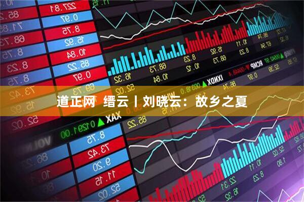 道正网  缙云丨刘晓云：故乡之夏
