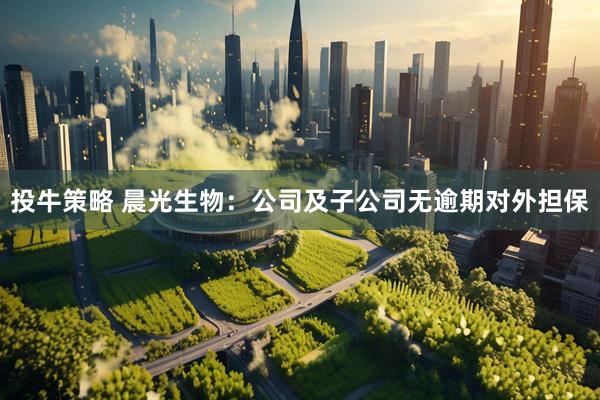 投牛策略 晨光生物：公司及子公司无逾期对外担保
