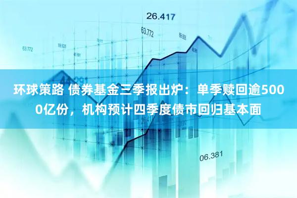 环球策路 债券基金三季报出炉：单季赎回逾5000亿份，机构预计四季度债市回归基本面