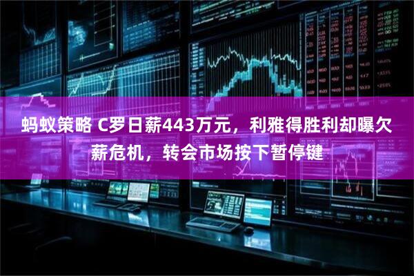蚂蚁策略 C罗日薪443万元，利雅得胜利却曝欠薪危机，转会市场按下暂停键
